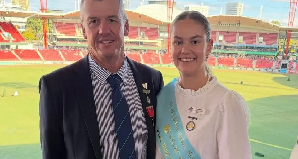 Hatty awarded Life Membership of Ganmain Show Society