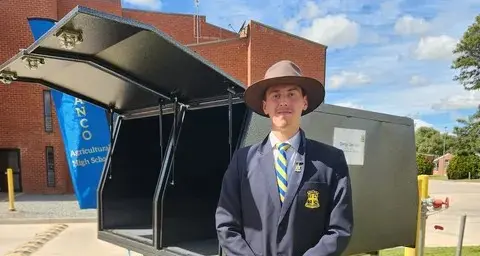 Yanco HSC students turn farming challenges into impressive major works