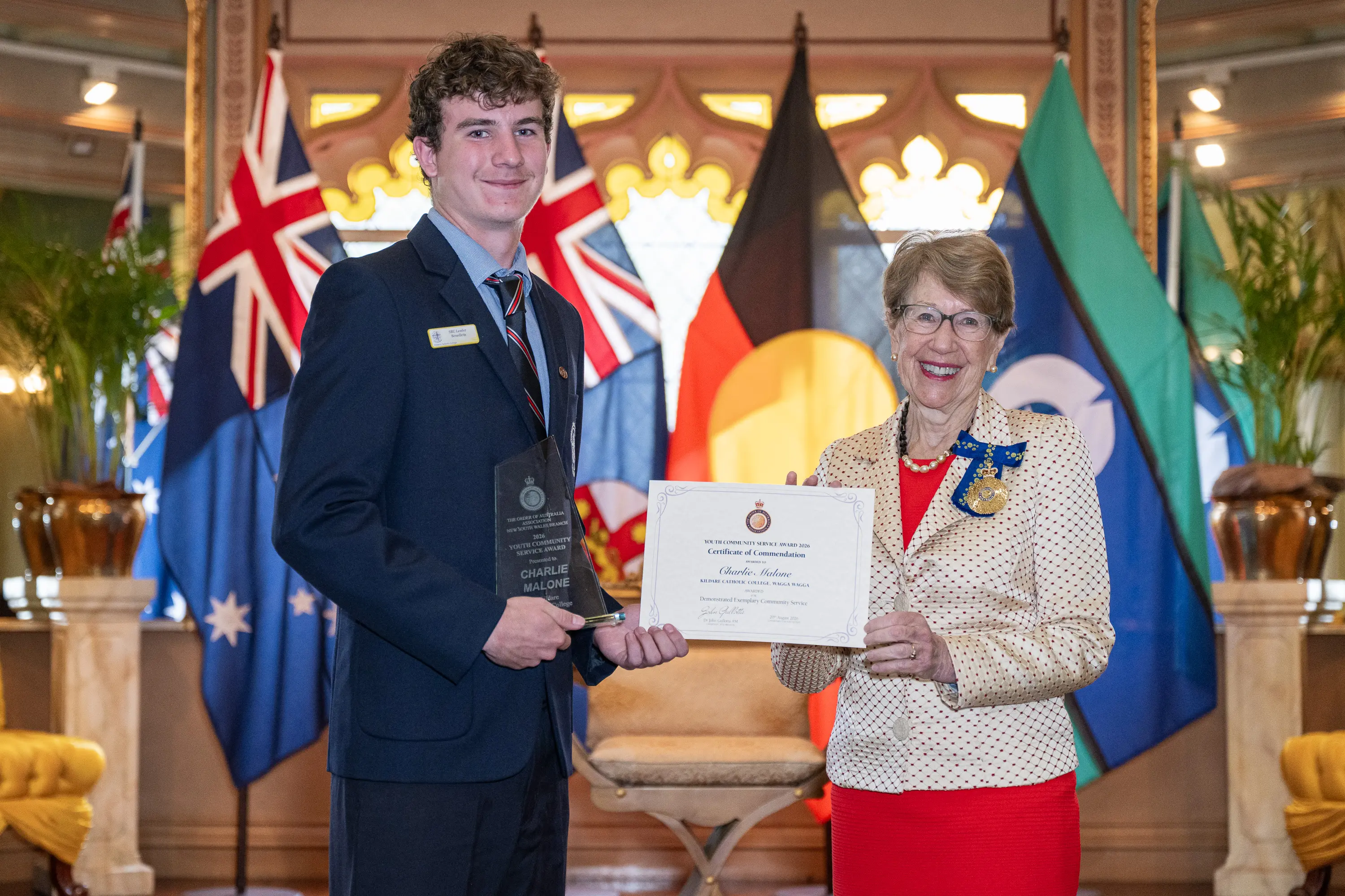 Youth award for former Matong School student