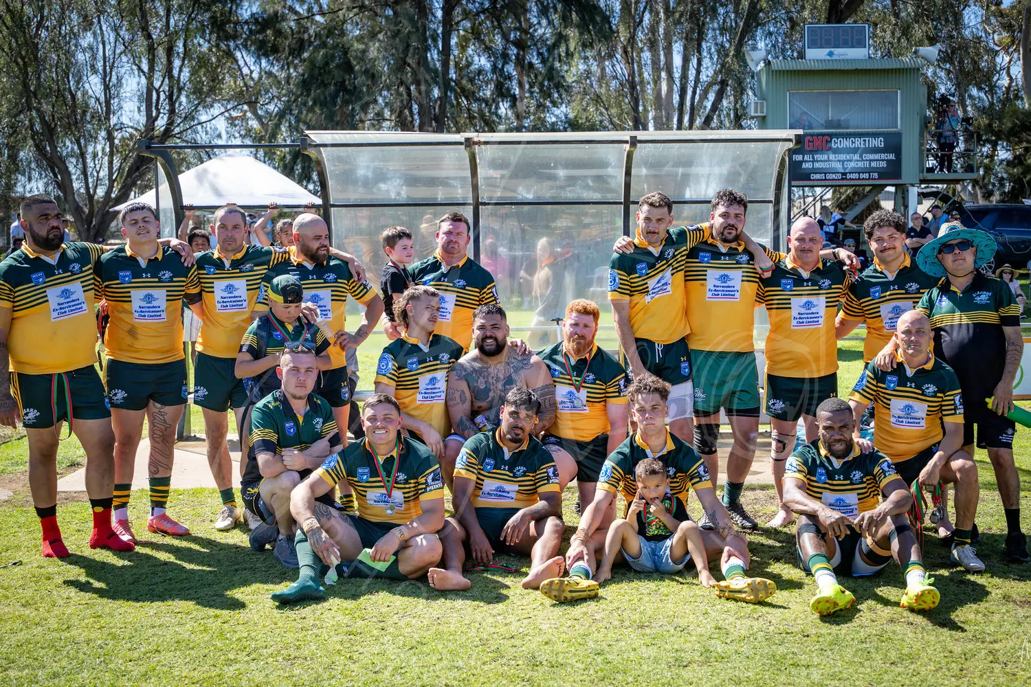 <p>Group 20 reserve grade runners-up Narrandera Lizards. PHOTO: Andrew McLean</p>\\n