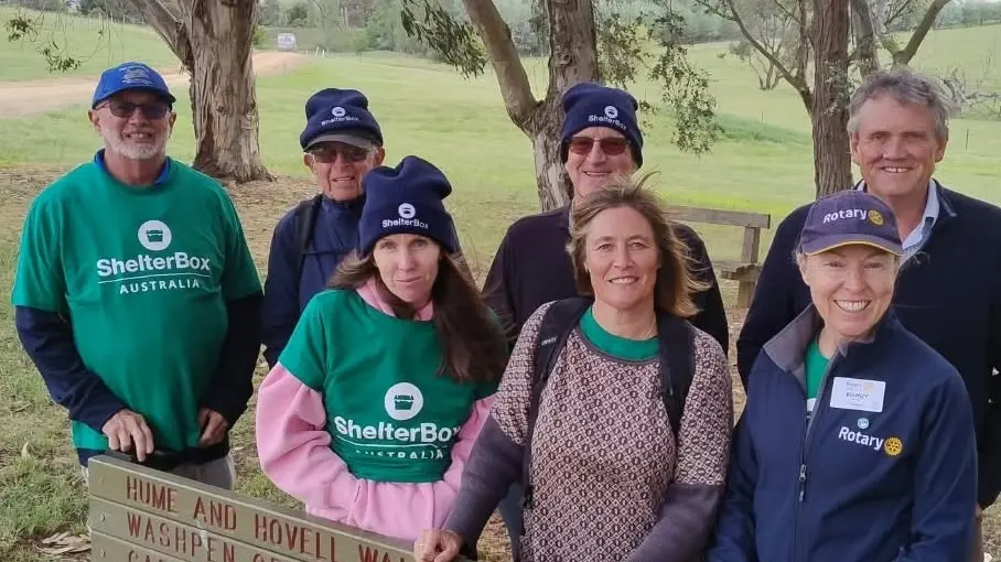 Leeton Rotarian’s trek for charity