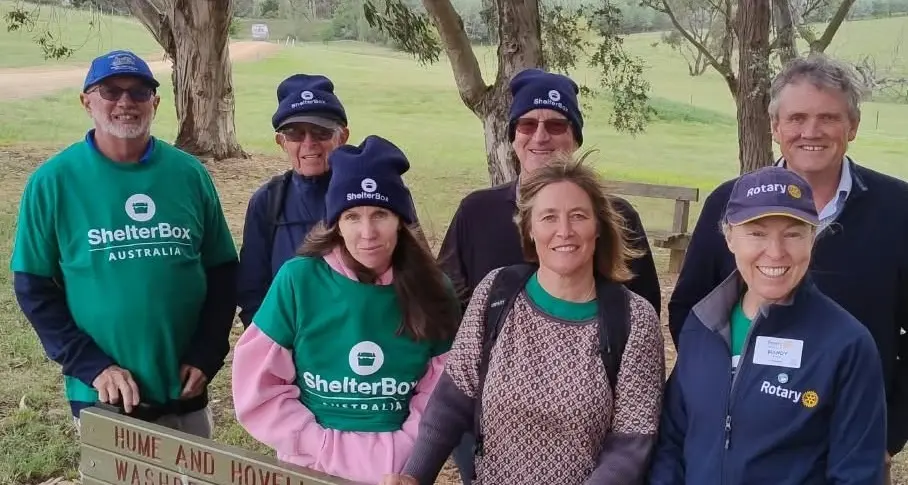 Leeton Rotarian’s trek for charity