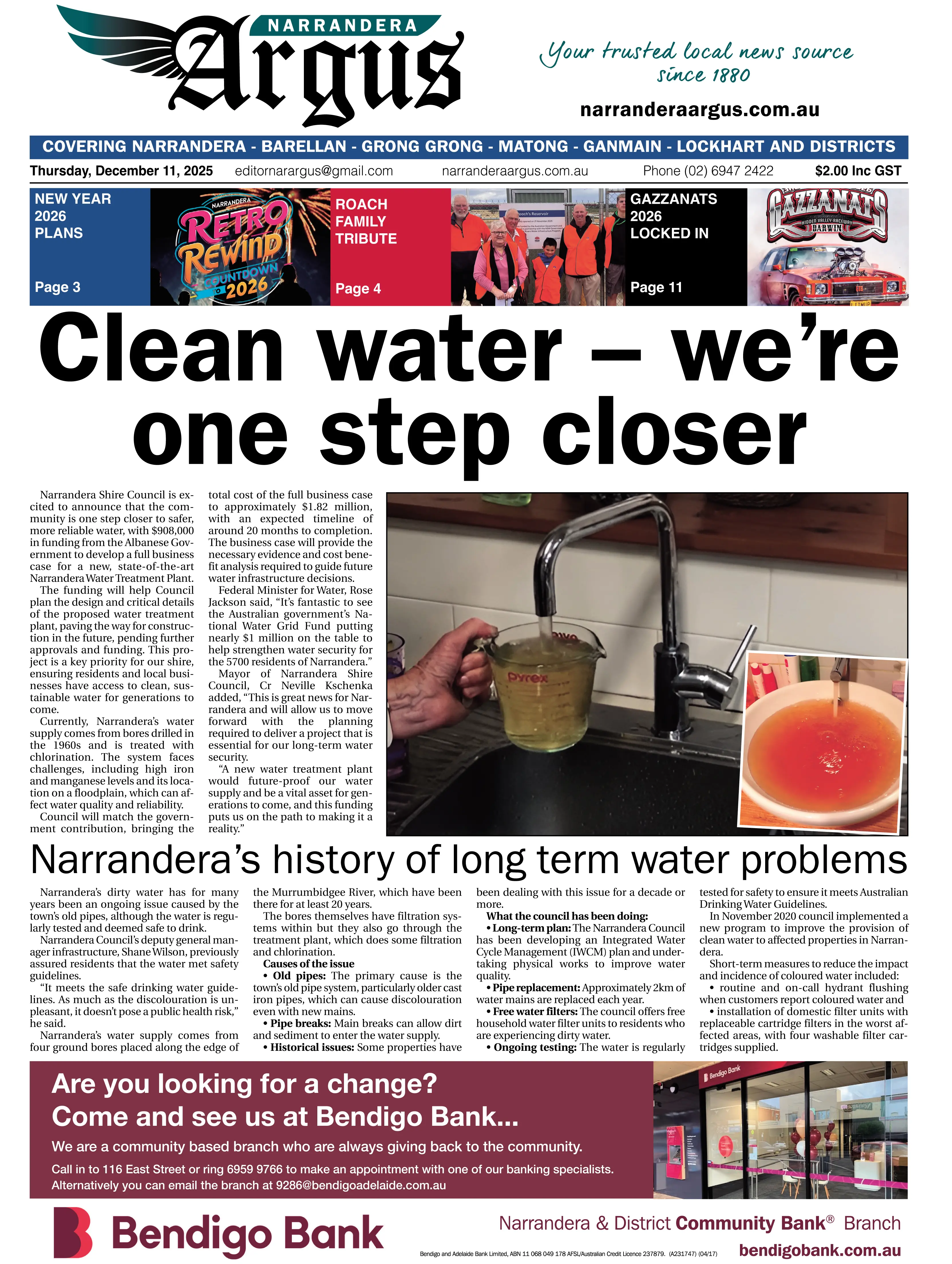 Narrandera Argus, Thursday, December 11, 2025